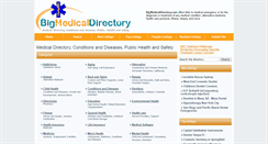 Desktop Screenshot of bigmedicaldirectory.com